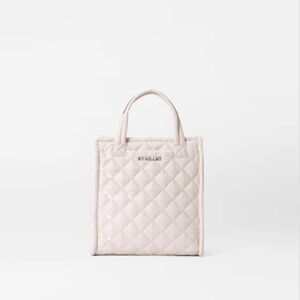 MZ Wallace Mini Box Tote -  Rose With Sequin